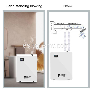 Smart HVAC El eléctrico difusor de aroma de aroma a aire de control remoto Wifi dispensador